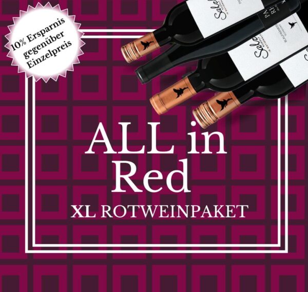ALL in Red XL- Rotweinpaket